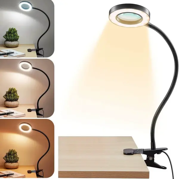 Clip Magnifying Lamp