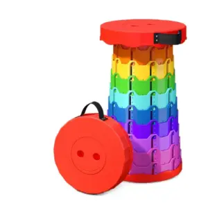 Rainbow Folding Stool